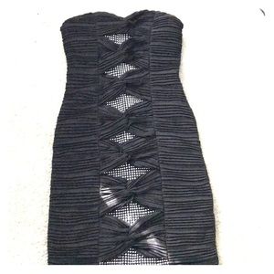 Sexy cute black studded dress.